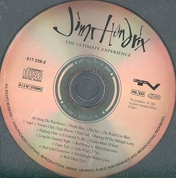 Amazon.co.jp: The Ultimate Experience : Hendrix Jimi: 本